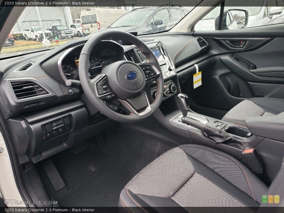 Black Interior Photo for the 2020 Subaru Crosstrek 2.0 Premium #136391661