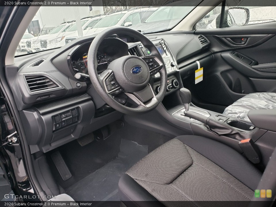 Black Interior Front Seat for the 2020 Subaru Crosstrek 2.0 Premium #136393401