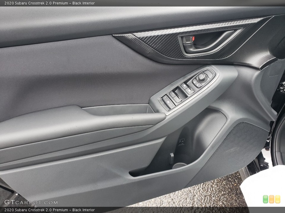 Black Interior Door Panel for the 2020 Subaru Crosstrek 2.0 Premium #136393434