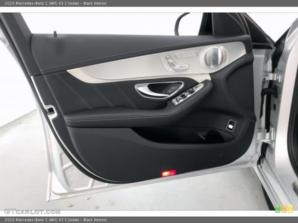 Black Interior Door Panel for the 2020 Mercedes-Benz C AMG 63 S Sedan #136394055