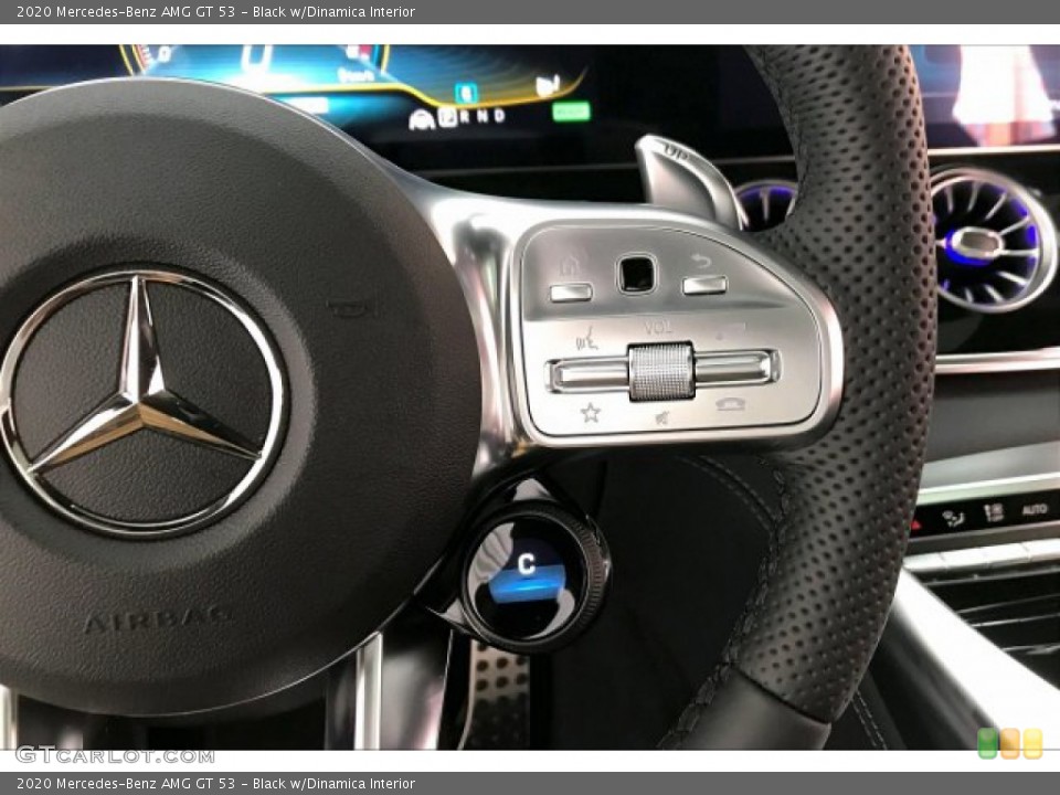 Black w/Dinamica Interior Steering Wheel for the 2020 Mercedes-Benz AMG GT 53 #136396950