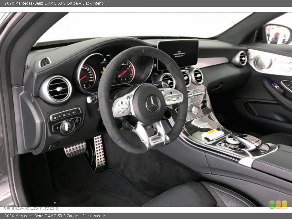 Black Interior Dashboard for the 2020 Mercedes-Benz C AMG 63 S Coupe #136411672