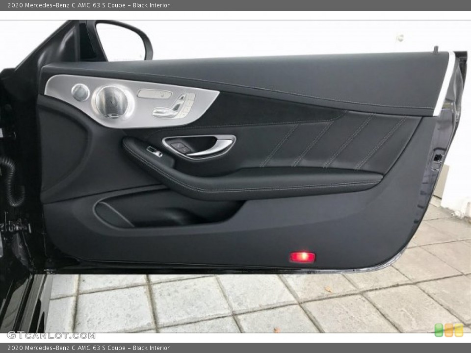 Black Interior Door Panel for the 2020 Mercedes-Benz C AMG 63 S Coupe #136411822