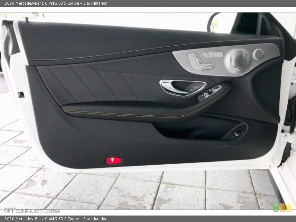 Black Interior Door Panel for the 2020 Mercedes-Benz C AMG 63 S Coupe #136412377