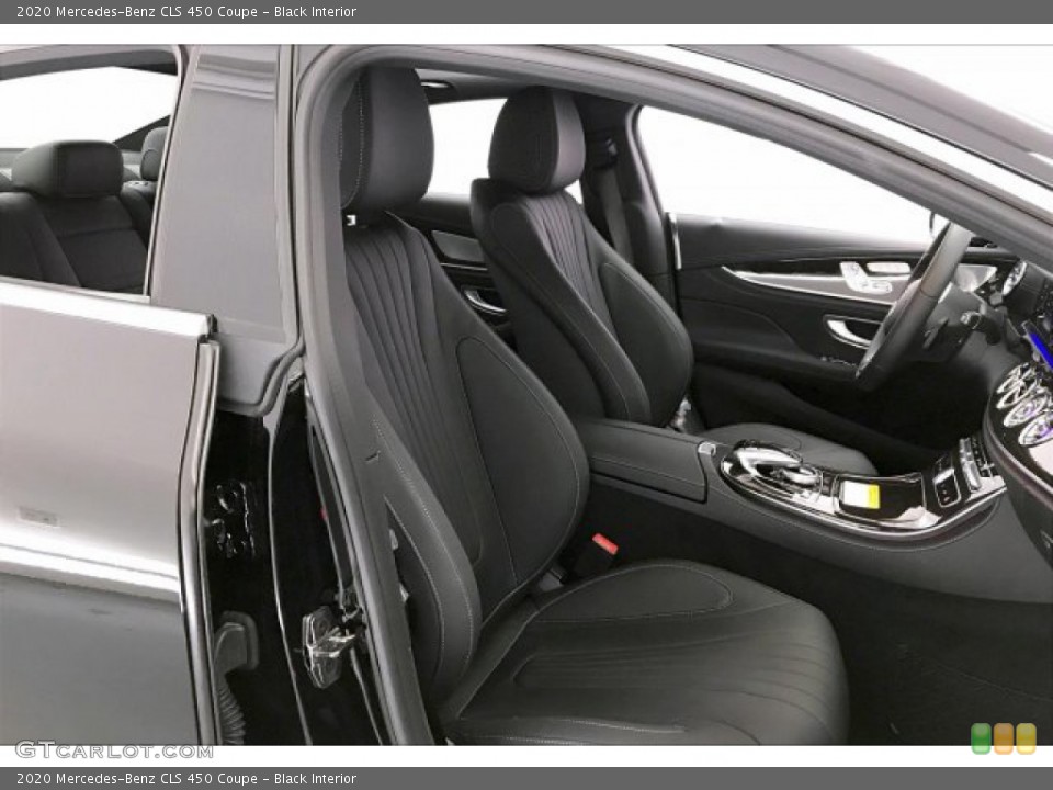 Black Interior Front Seat for the 2020 Mercedes-Benz CLS 450 Coupe #136413520