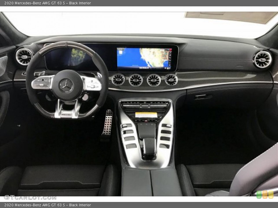 Black Interior Dashboard for the 2020 Mercedes-Benz AMG GT 63 S #136413958