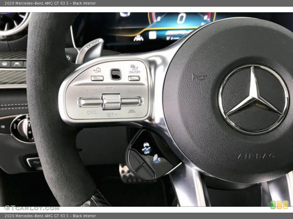 Black Interior Steering Wheel for the 2020 Mercedes-Benz AMG GT 63 S #136413988