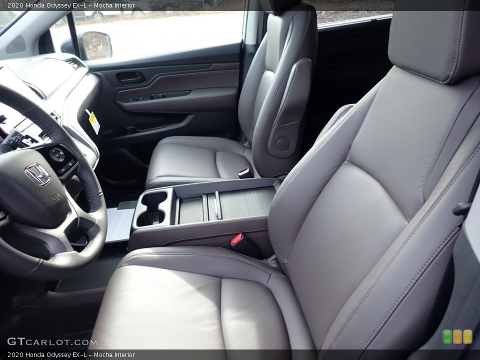 Mocha Interior Front Seat for the 2020 Honda Odyssey EXL 136422177