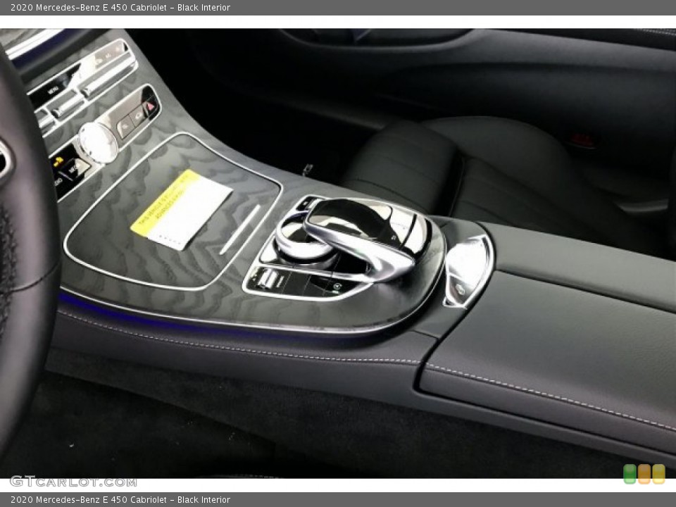 Black Interior Controls for the 2020 Mercedes-Benz E 450 Cabriolet #136422186