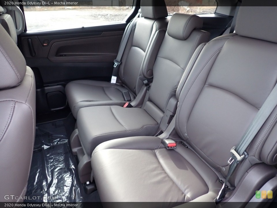 Mocha Interior Rear Seat for the 2020 Honda Odyssey EX-L #136422240