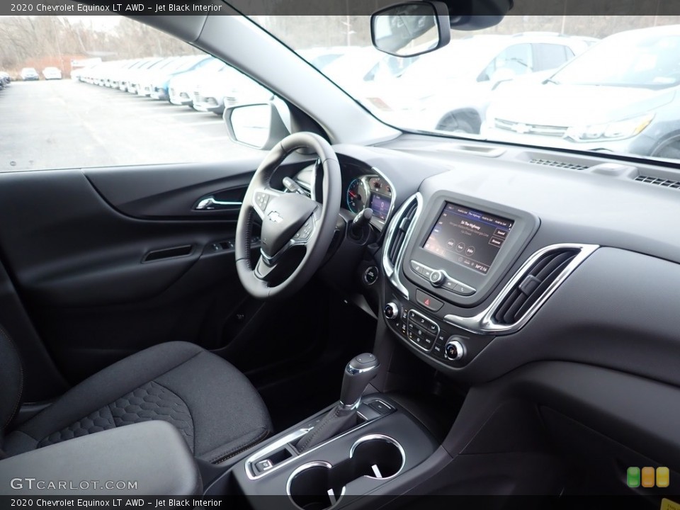 Jet Black Interior Dashboard for the 2020 Chevrolet Equinox LT AWD #136422729