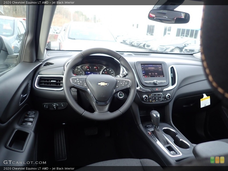 Jet Black Interior Dashboard for the 2020 Chevrolet Equinox LT AWD #136422777