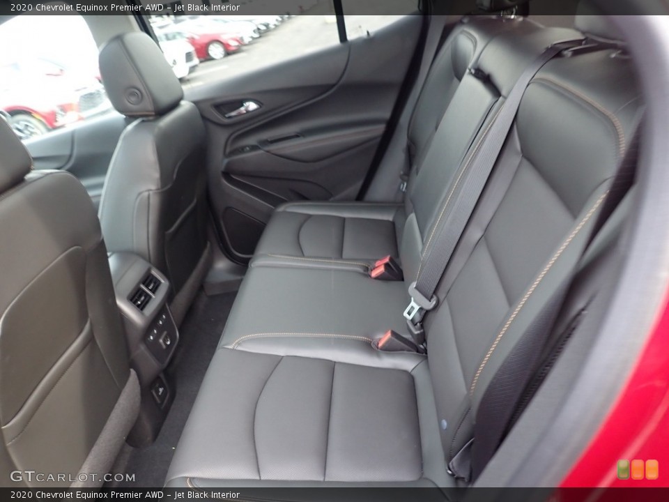 Jet Black Interior Rear Seat for the 2020 Chevrolet Equinox Premier AWD #136423249