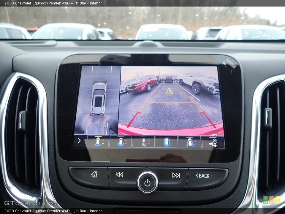 Jet Black Interior Controls for the 2020 Chevrolet Equinox Premier AWD #136423365
