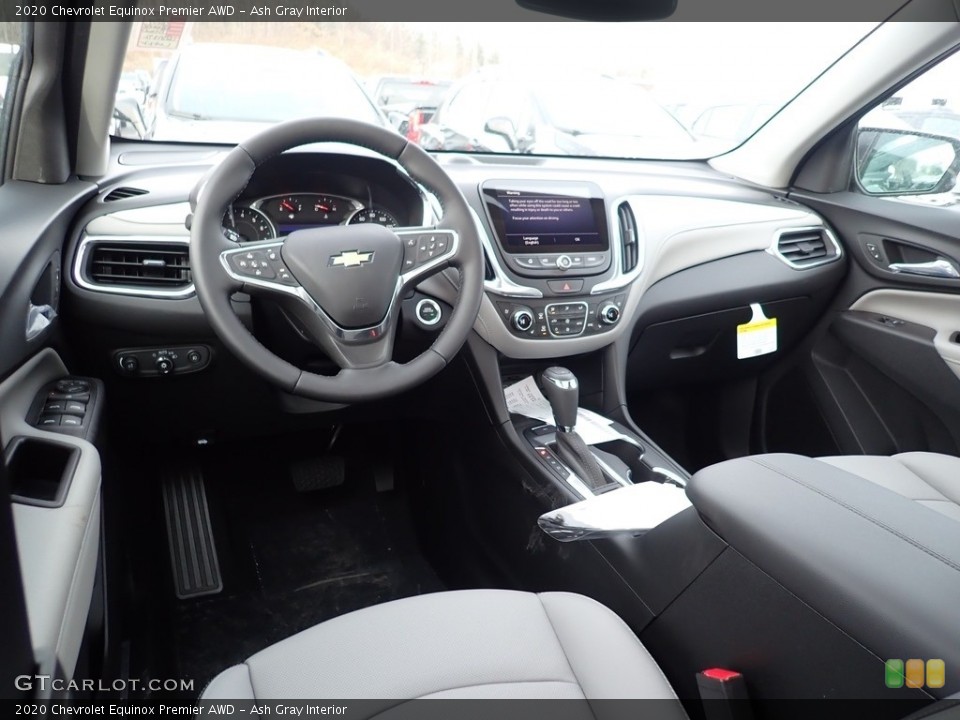 Ash Gray Interior Photo for the 2020 Chevrolet Equinox Premier AWD #136423731