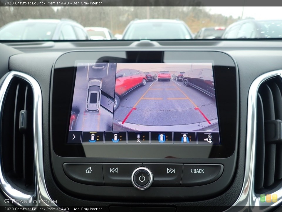 Ash Gray Interior Controls for the 2020 Chevrolet Equinox Premier AWD #136423854
