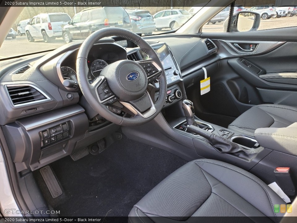 Black Interior Photo for the 2020 Subaru Impreza Limited 5-Door #136425795