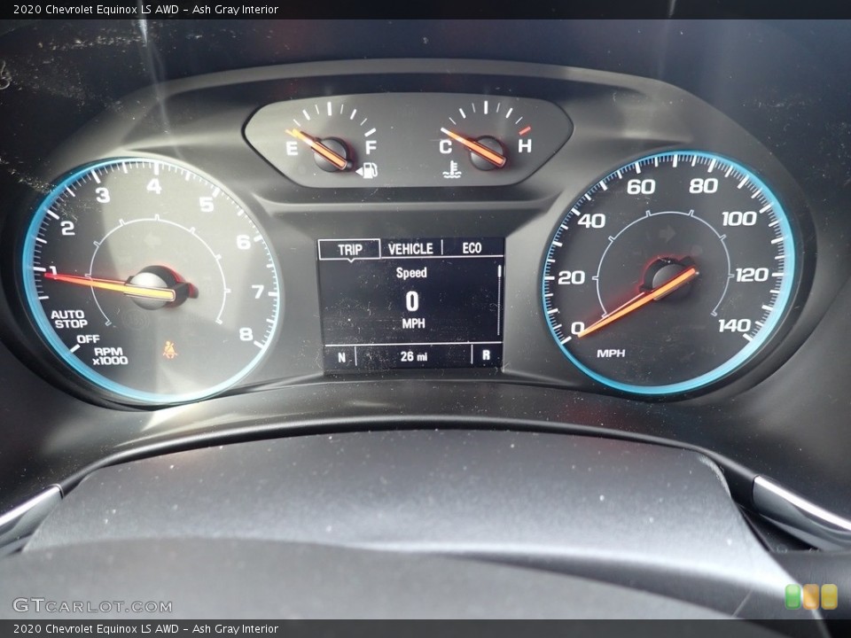 Ash Gray Interior Gauges for the 2020 Chevrolet Equinox LS AWD #136425936