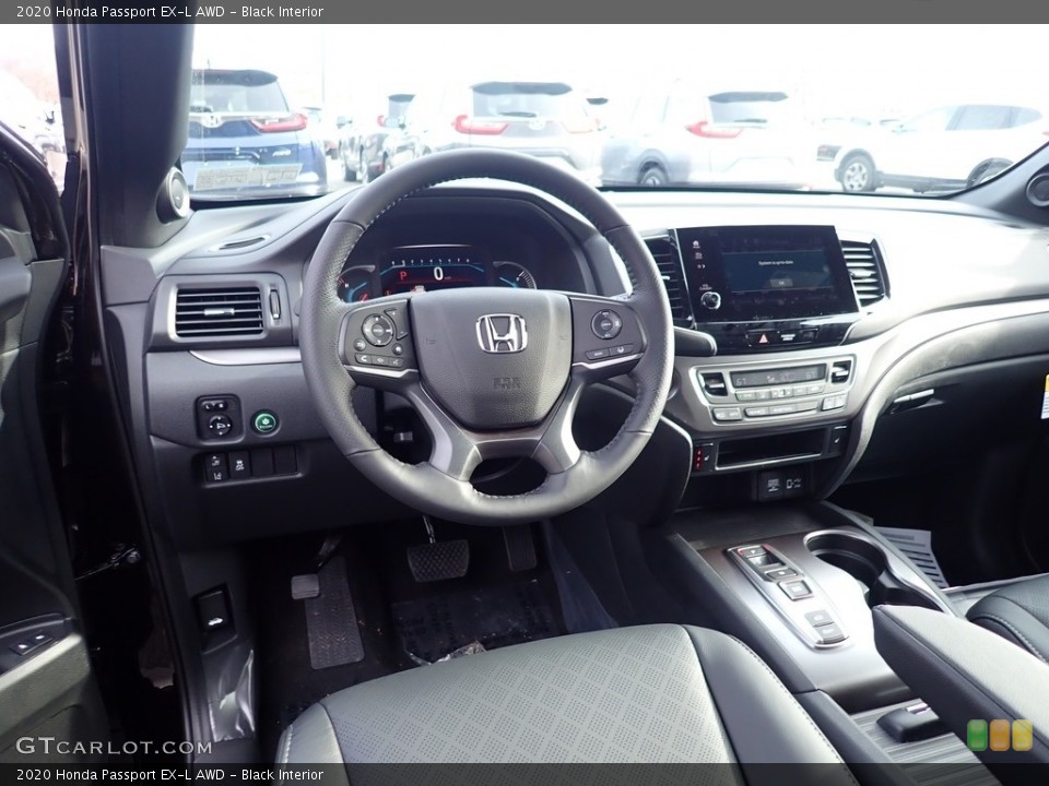 Black Interior Dashboard for the 2020 Honda Passport EX-L AWD #136426599