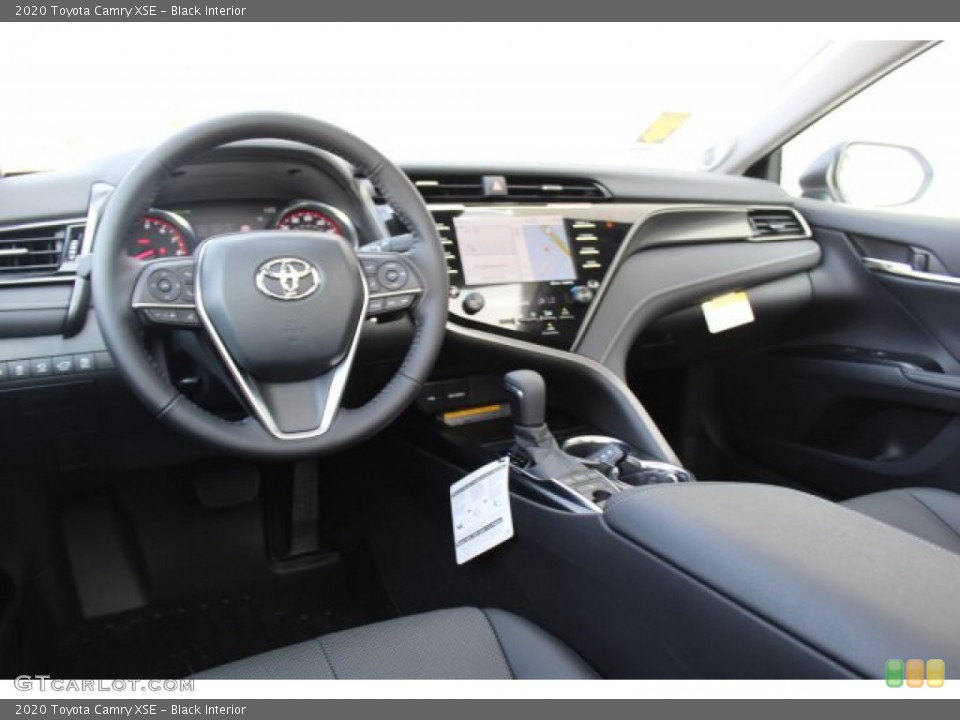 Black Interior Dashboard for the 2020 Toyota Camry XSE #136427784