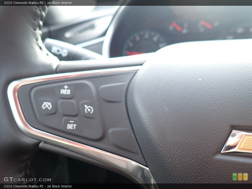 Jet Black Interior Steering Wheel for the 2020 Chevrolet Malibu RS #136427919