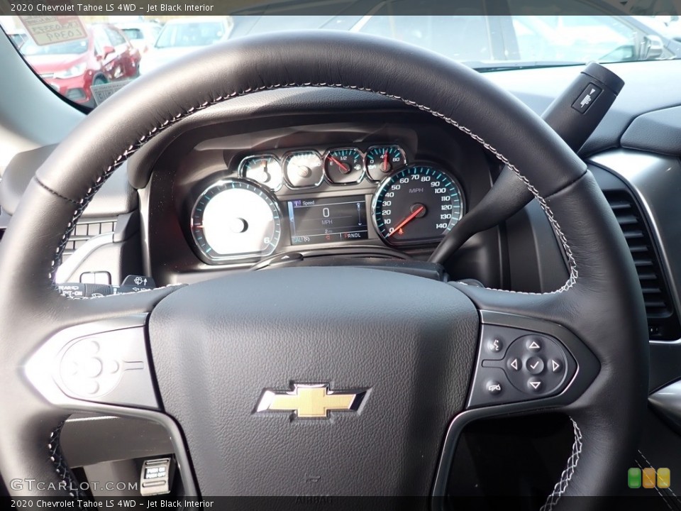 Jet Black Interior Steering Wheel for the 2020 Chevrolet Tahoe LS 4WD #136428465