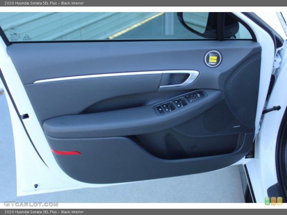 Black Interior Door Panel for the 2020 Hyundai Sonata SEL Plus #136431078