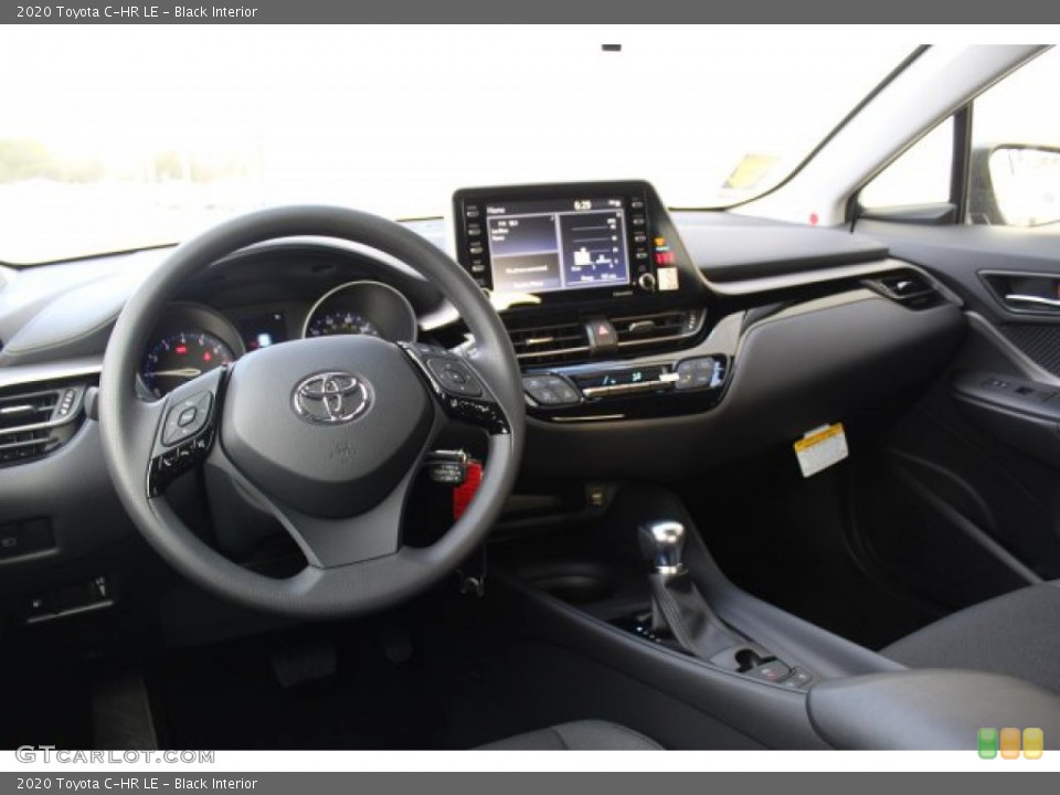Black Interior Dashboard for the 2020 Toyota C-HR LE #136433352