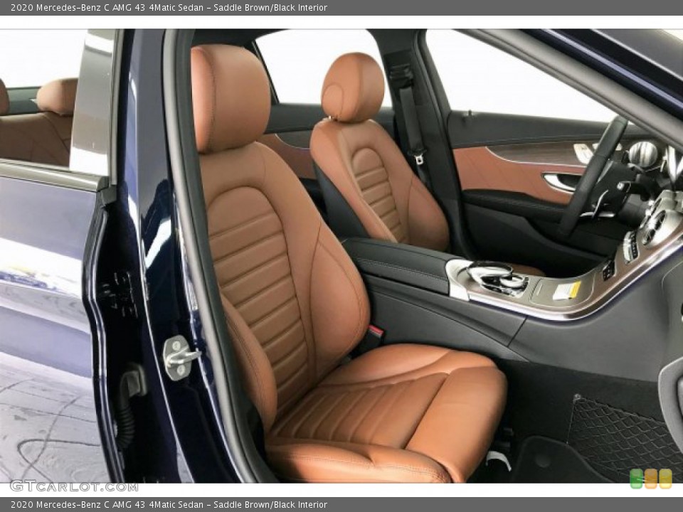 Saddle Brown/Black Interior Photo for the 2020 Mercedes-Benz C AMG 43 4Matic Sedan #136436799