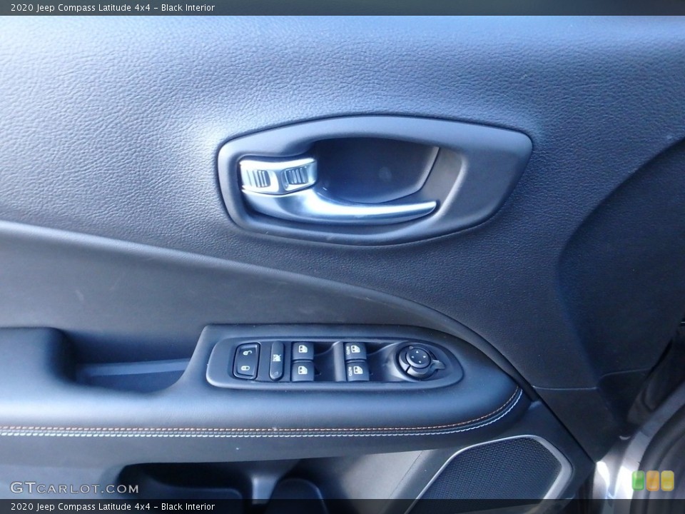 Black Interior Door Panel for the 2020 Jeep Compass Latitude 4x4 #136437501