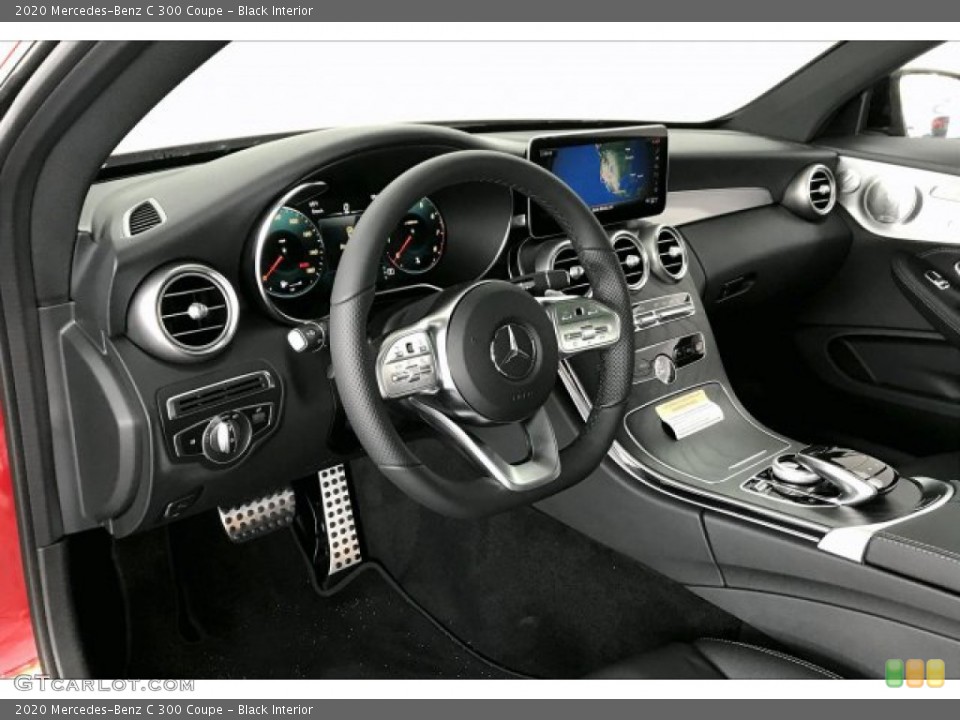 Black Interior Dashboard for the 2020 Mercedes-Benz C 300 Coupe #136438485