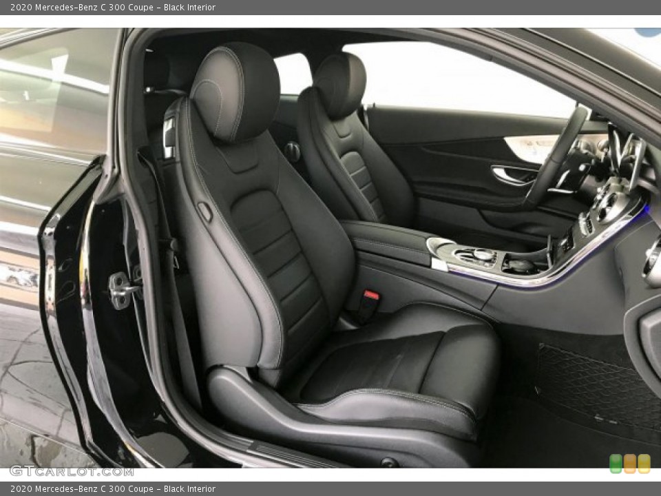 Black Interior Front Seat for the 2020 Mercedes-Benz C 300 Coupe #136438818