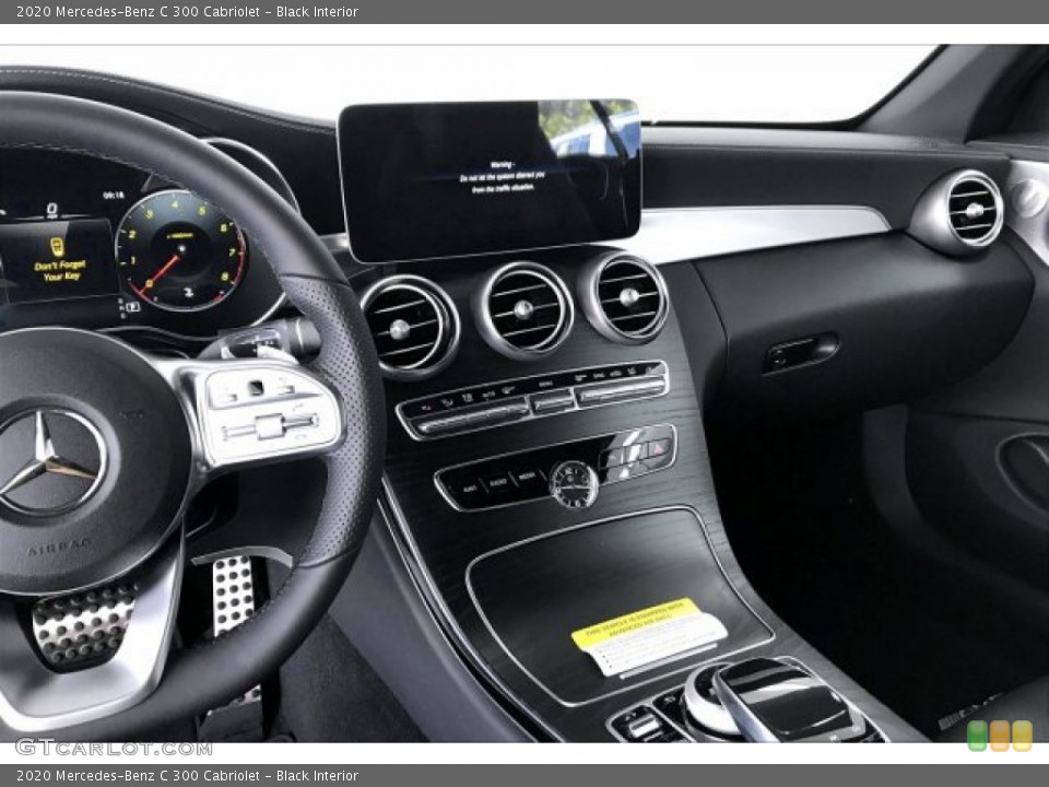 Black Interior Controls for the 2020 Mercedes-Benz C 300 Cabriolet #136438980