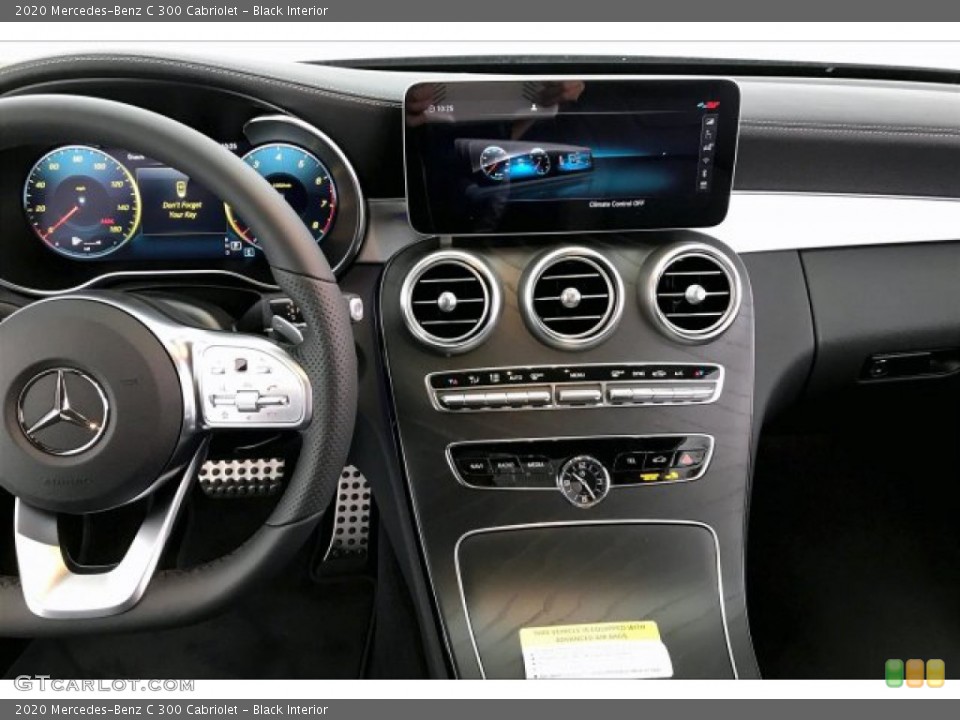 Black Interior Controls for the 2020 Mercedes-Benz C 300 Cabriolet #136439130
