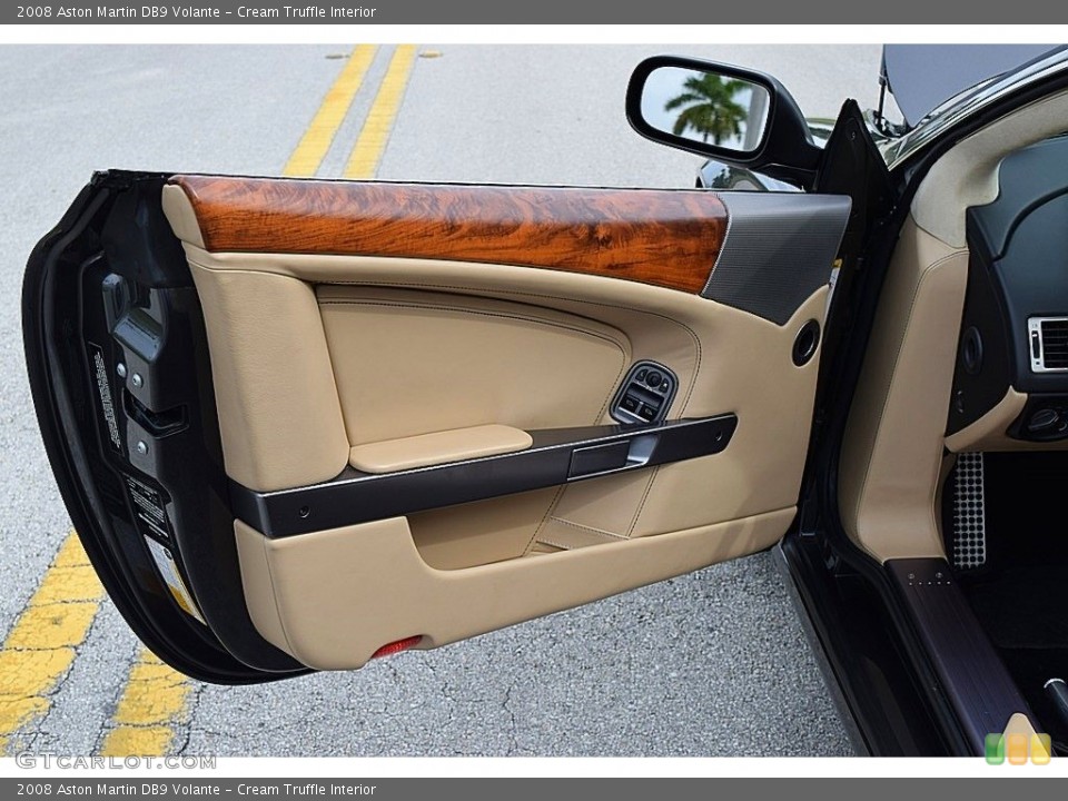 Cream Truffle Interior Door Panel for the 2008 Aston Martin DB9 Volante #136443393