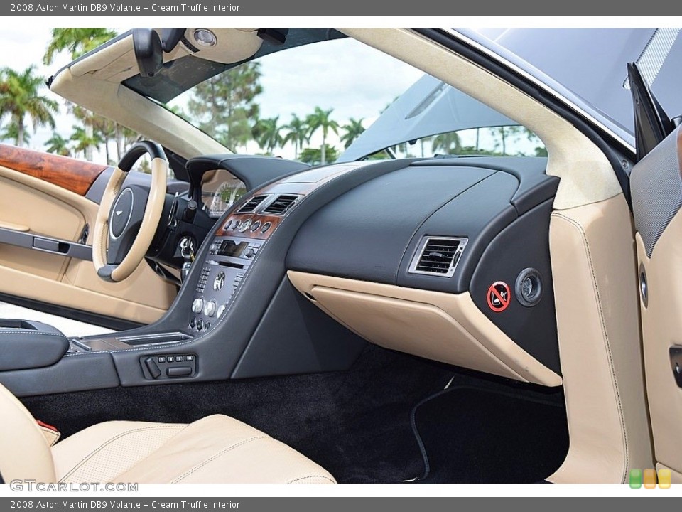 Cream Truffle Interior Dashboard for the 2008 Aston Martin DB9 Volante #136443498