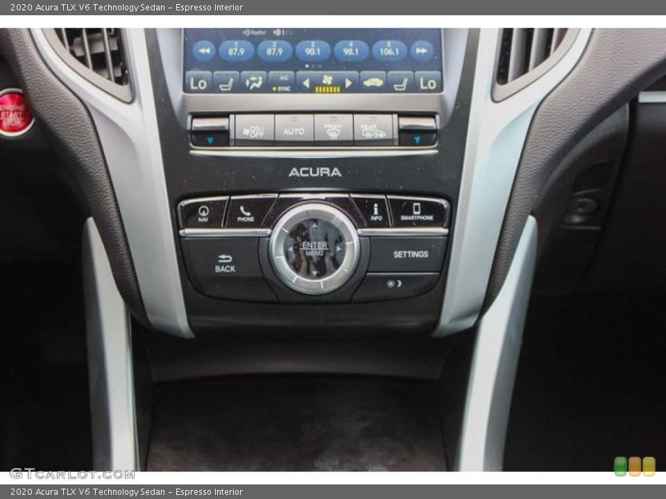 Espresso Interior Controls for the 2020 Acura TLX V6 Technology Sedan #136443696