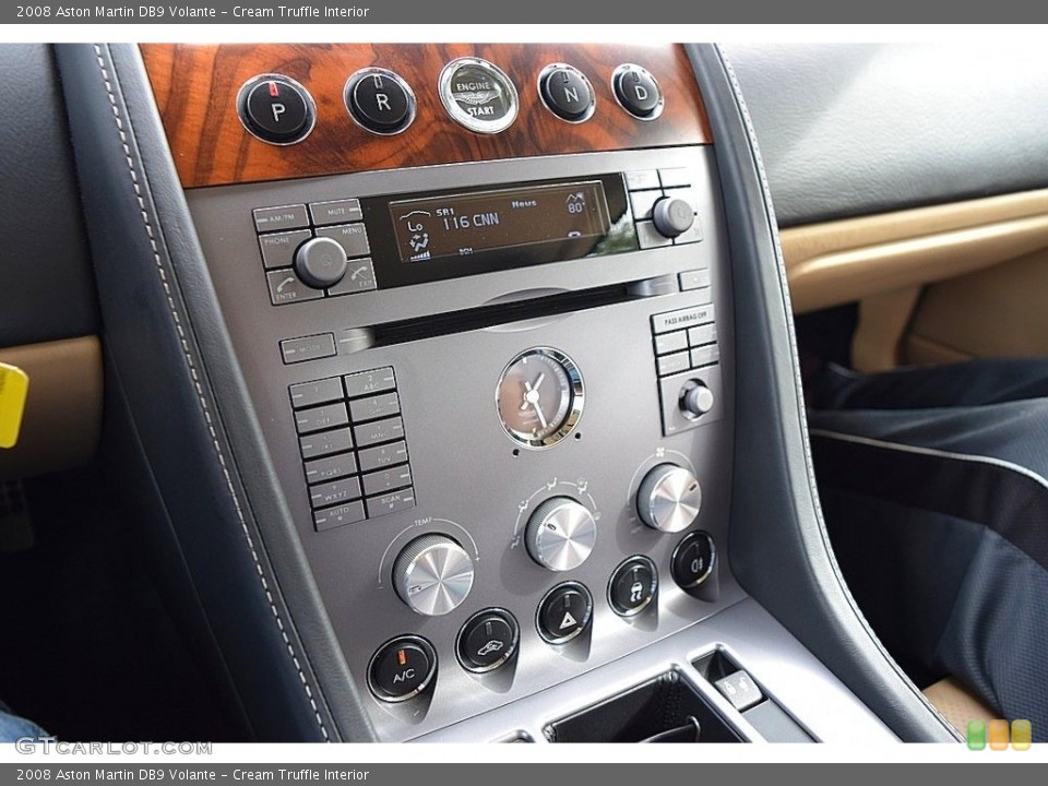 Cream Truffle Interior Controls for the 2008 Aston Martin DB9 Volante #136443831