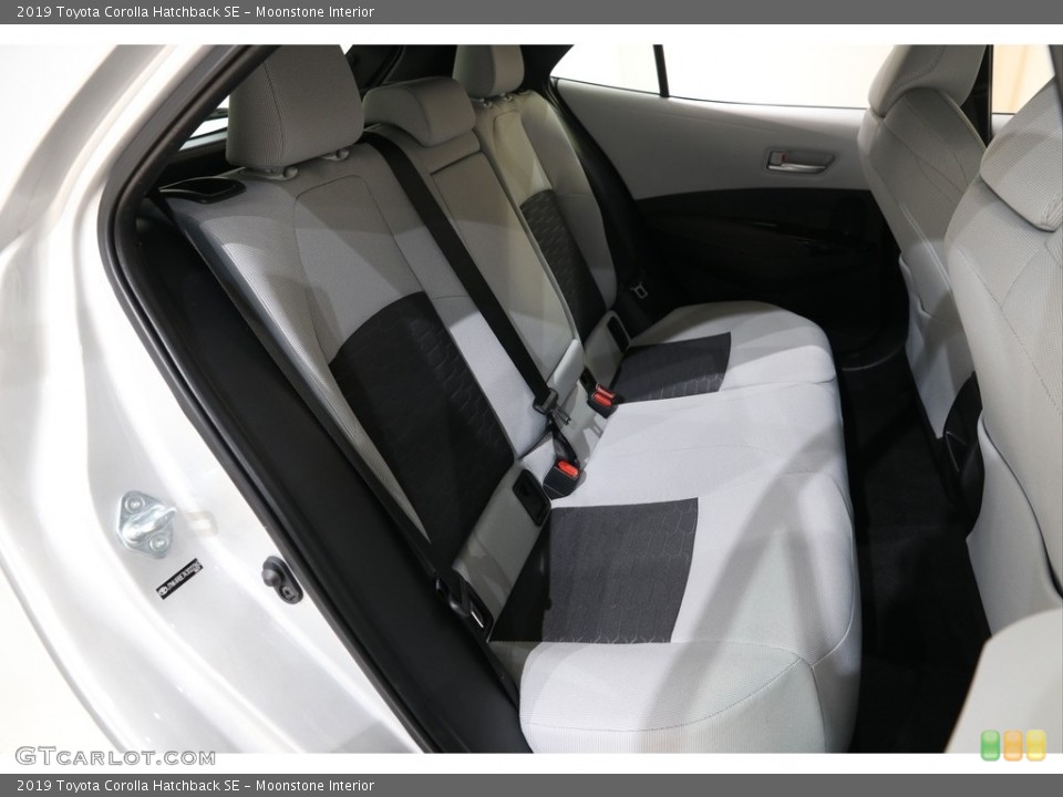Moonstone Interior Rear Seat for the 2019 Toyota Corolla Hatchback SE #136445949