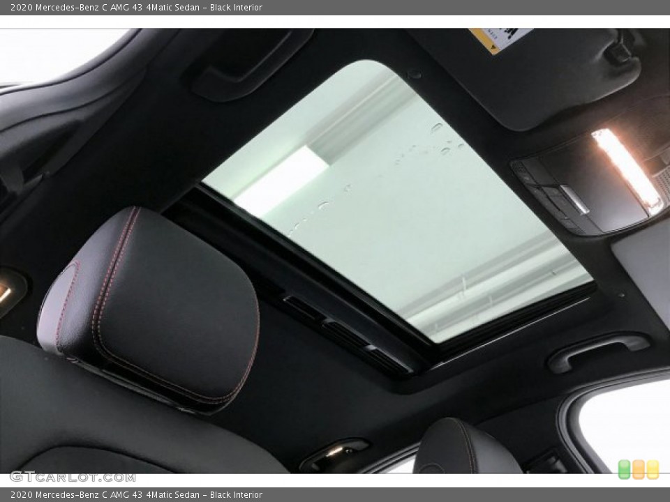 Black Interior Sunroof for the 2020 Mercedes-Benz C AMG 43 4Matic Sedan #136449525
