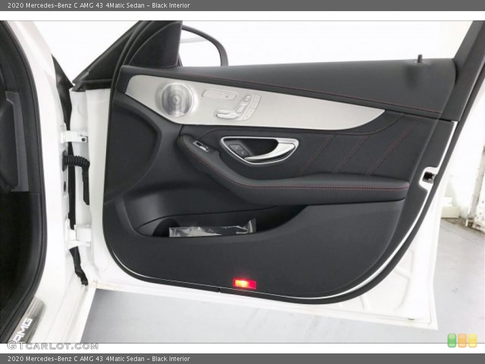 Black Interior Door Panel for the 2020 Mercedes-Benz C AMG 43 4Matic Sedan #136449543