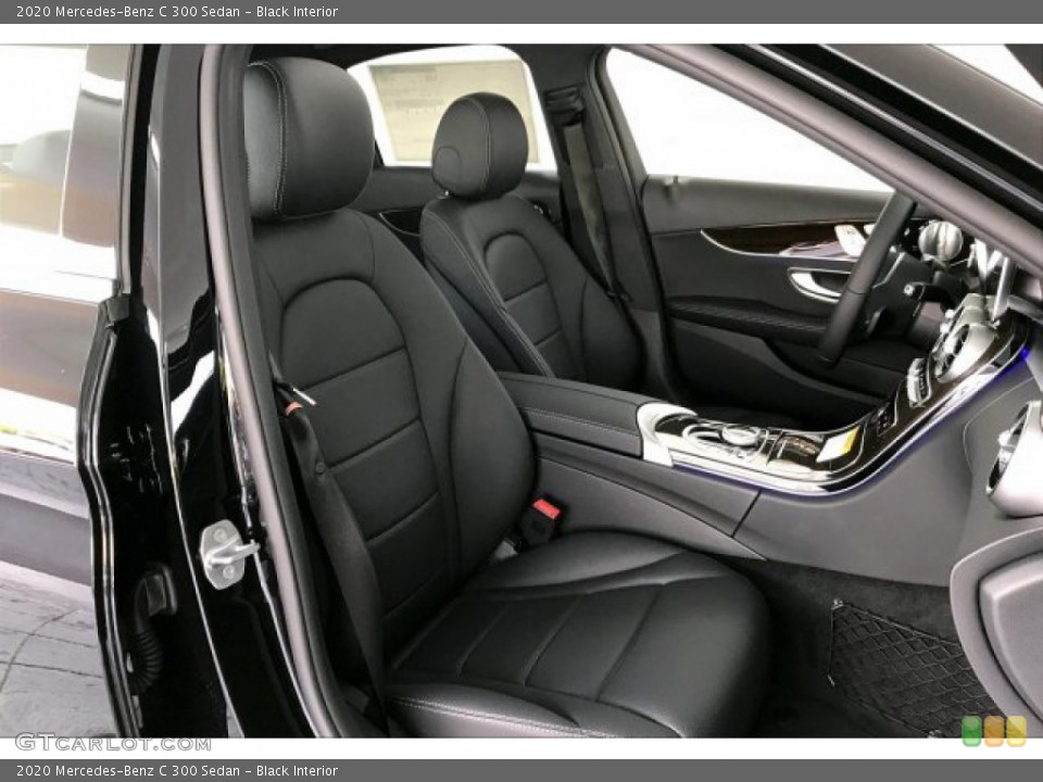 Black Interior Front Seat for the 2020 Mercedes-Benz C 300 Sedan #136449691