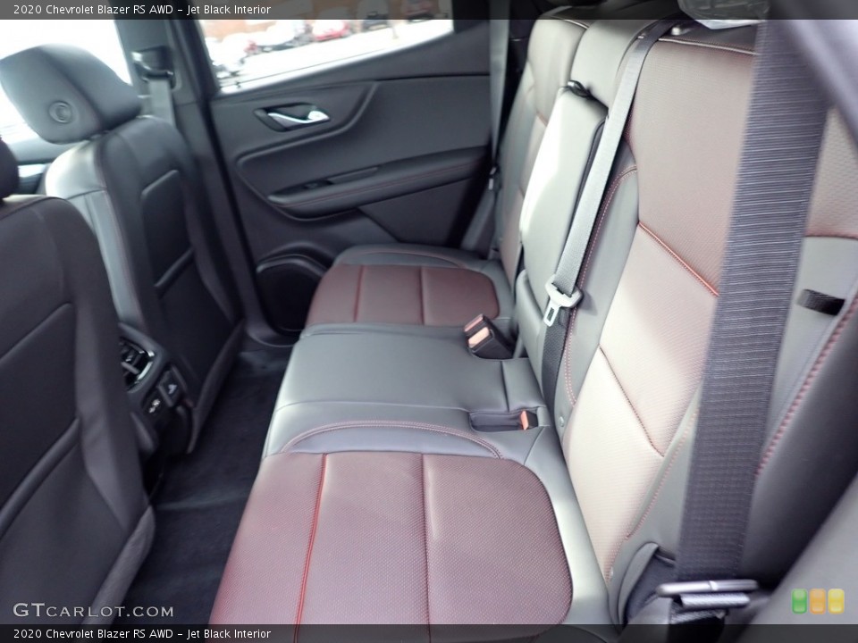 Jet Black Interior Rear Seat for the 2020 Chevrolet Blazer RS AWD #136451562