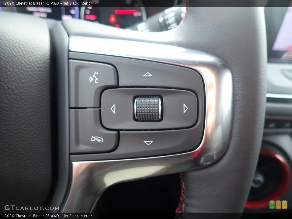 Jet Black Interior Steering Wheel for the 2020 Chevrolet Blazer RS AWD #136451751