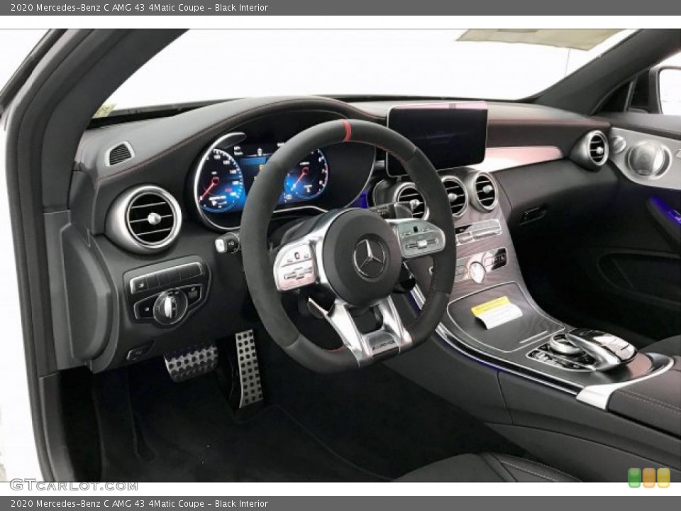 Black Interior Dashboard for the 2020 Mercedes-Benz C AMG 43 4Matic Coupe #136452456