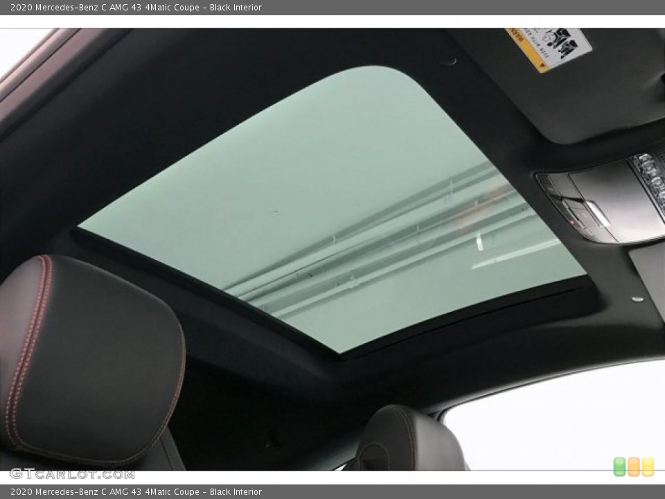 Black Interior Sunroof for the 2020 Mercedes-Benz C AMG 43 4Matic Coupe #136452570
