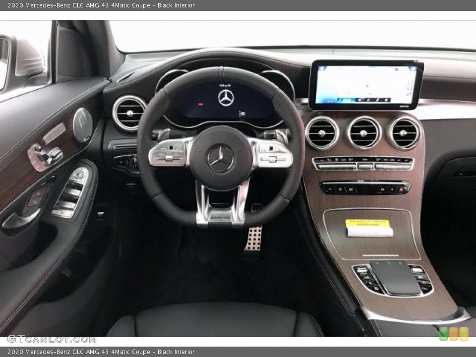 Black Interior Dashboard for the 2020 Mercedes-Benz GLC AMG 43 4Matic Coupe #136453263