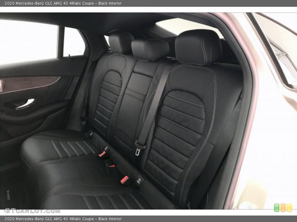 Black Interior Rear Seat for the 2020 Mercedes-Benz GLC AMG 43 4Matic Coupe #136453458