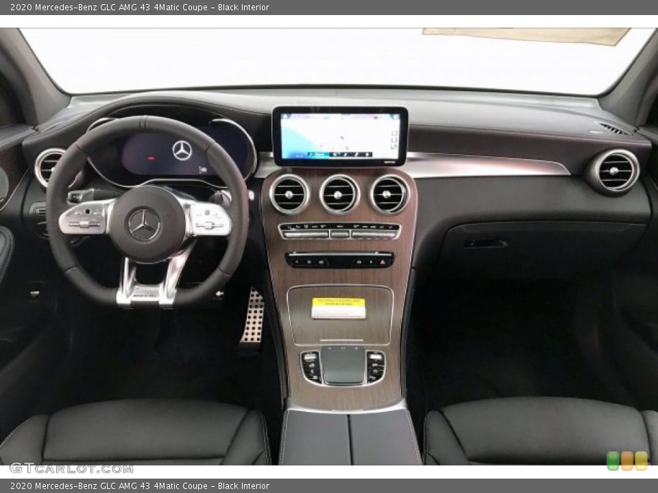 Black Interior Dashboard for the 2020 Mercedes-Benz GLC AMG 43 4Matic Coupe #136453491