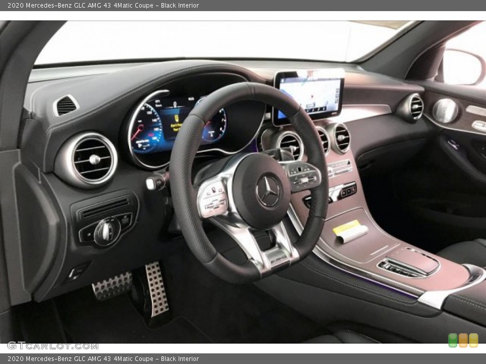 Black Interior Dashboard for the 2020 Mercedes-Benz GLC AMG 43 4Matic Coupe #136453581